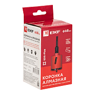 Коронка алмазная по бетону 68 мм EKF Exper DCH-68 Laser M16 SDS-Plus dch-68-m16  картинка